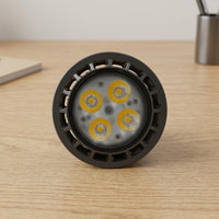Die-Cast Aluminum Light Cup with Spray Paint Finish, E27 Base Bulb Mounting Frame, 50*54mm Dimensions