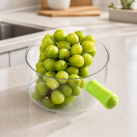 Water Ladle 400ml, Bath Ladle with Handle, Water Dipper 18.5x16cm, Rinse Cup for Bathing & Dispensing