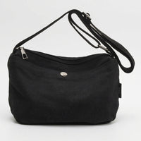 Travel Bag for Mobile Phone and Daily Essentials, Soft Canvas Tote Bag with Shoulder Strap, Small Crossbody Bag with Zipper, Women's Student Bag