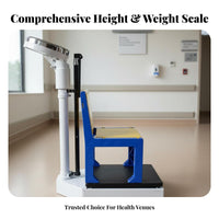Mechanical Height and Weight Scale Sturdy-Duty physician's Office Scale with Height Rod Physique Measurement Tool Long-Lasting