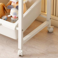 Toy Storage Organizer with 9 Bins 3-Tier Toy Storage Rack with Bins Removable Furniture for Young Children, Playroom, Nursery