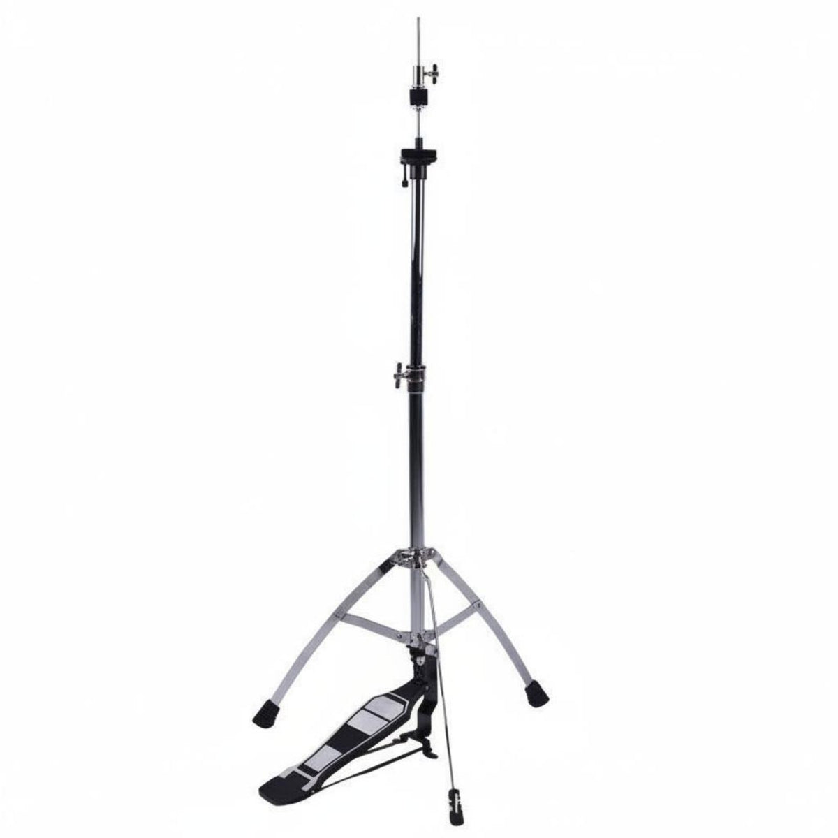 Jazz Drum Cymbal Clutch standHat Stand Adjustable Height Cymbal Clutch standHat Stand Sturdy and Percussion Hardware for Drummers, Music Studio