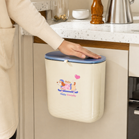 hanging trash can