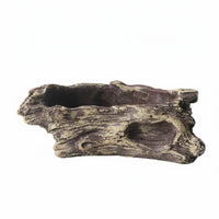 Drainage Hole Tree Root Planter Weather-Resistant Home Decor for Tabletop