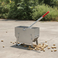 Metal Manual Peanut Shelling Machine Freestanding Peanut Sheller with Hand Crank Easy to Use Hand-Crank Nutcracker Sturdy for Homeowners