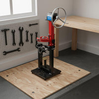 Car Coil Coil Compressor Hand Crank Repair Equipment Stable Base for Mechanics