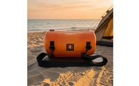 Motorcycle Tail Bag Roll-Top Motorcycle Rear Bag Tear-Resistant for Commuters