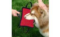 Long-Lasting Dog Bite Pillow with Handles Heavy-Duty Bite Pillow with Handles Padded Training Tug Toy Textured for Handlers