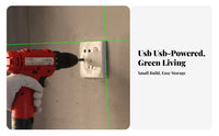 Single-Button Operation Cross Line Level Lightweight Mini Cross Line Multipurpose for Homeowners, Home Improvement, Picture Hanging