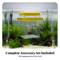 Aquatic Creature Breeding Box High Clearness Buoyant Separation Box Aquatic Habitat Breeder Nursery Crystal Clear View Acrylic