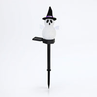 Garden Light with Witch Hat Wireless Solar Stake Light Lights Textured for Lawn, Flower Beds