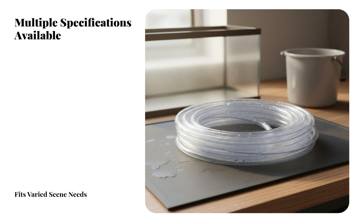 Aquarium Water Change Hose Easy to Cut Clear PVC Tubing Clear PVC Tube for DIY Enthusiasts