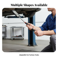 Telescopic Inspection Mirror Adjustable Reach Inspection Mirror Distortion Reflection Repair Specialist Tool for Technicians, Auto Repair