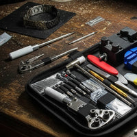 Watch Repair Tool Kit Compact Watch Repair Kit with Carrying Case Professional for Hobbyists
