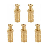 5 Pieces Long-Lasting Pool Safety Cover Anchor Secure Brass Pool Cover Anchor Weather Resistant Long-Lasting