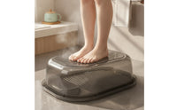 Laundry Basin with Washboard Lid Detachable for Dorm Rooms, Apartments, Students