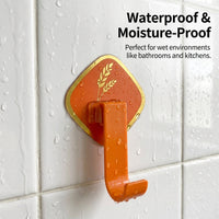 Heavy Duty Adhesive Hooks for Kitchen and , No Drill Wall Hooks Holds up to 11 lb, Sticker Hooks for Apartment Decor and Apartment Must Haves