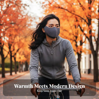Warm Face Covering Comfortable Windproof Face Covering Cold Weather Accessory Reusable Breathable for Cyclists