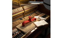 Piano Cover Support Textile Strap Upright Piano Brace Wooden Support Bracket Woven