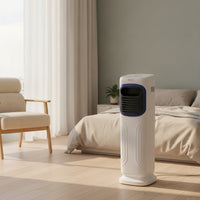 Floor-Standing Evaporative Air Cooler with Distant Control Space-Saving Vertical Air Cooler Wide-Angle Mist Fan Smart for Bedroom