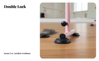 Freestanding Dance Bar Space-Saving Portable Dance Bar Heavy Duty Home Dance Training Bar for Kids, Beginners, Gym