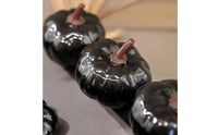 24 Pieces Mini Artificial Pumpkins Small Miniature Pumpkins Authentic-Looking Miniature Pumpkin for Halloween