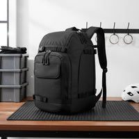 Ski Footwear Backpack Large Capacity Ski Travel Backpack Snowboard Footwear Bag Adjustable Straps Waterproof