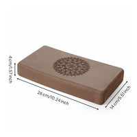 Stretching Block Non-Slip Surface Dance Practice Lightweight Firm-Density Foam Fitness Block for Children, Beginners, Home Gym, Pilates Class