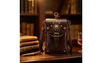 Mini Crossbody Bag Structured Crossbody Bag with Flap Hands Handbag for Cosplay