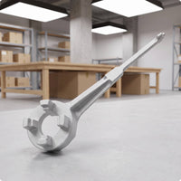Drum Wrench Lightweight Barrel Plug Wrench Portable Spanner for Factories