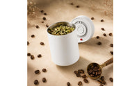 Electric Vacuum Canister Indicator Lights Vacuum Coffee Canister Release Release Mechanism Stainless Steel Coffee Container