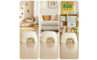 Storage Stool Cartoon Children's Stool Furniture Sturdy Heavy-Duty for Children, Playroom, Entryway