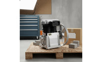 Efficient Cooling Fins Dual-Cylinder-Cylinder Air Compressor Pump Head Machine Component for Garage