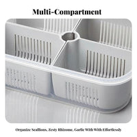 4 Pieces Soft-Bottom Freezer container Airtight closure Food meal freezer trayp Box adaptable