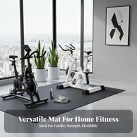 Treadmill Mat Noise Reducing Stationary Bike Mat Non-Slip for Apartment