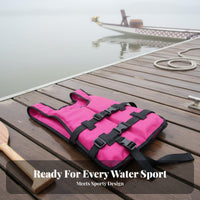 Flotation Device Lightweight Boating Flotation Device Kayaking Flotation Vest Portable Kayaking Safety Jacket Comfortable Fit