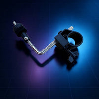 Easy to Adjust Drum Clamp with L-Rod Stable Clamp with L-Arm Sturdy Percussion Mount Secure for Rehearsal Rooms