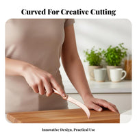 Pineapple Fruit Skinner Versatile Curved Peeling Multifunctional Fruit Peeling Curved Cutting Tool for Home Cooks, Restaurant Picnic