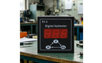 3 in 1 Single Phase Generator Meter Smart Power Monitor Multi-Function Electrical Equipment Frequency Display