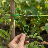 Figure-Eight Plant Clips for Vines and Climbing Plants, Garden Trellis Fasteners