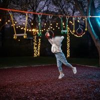 Kids Agility Training Kit Portable Kids Obstacle Course Set Agility Training Rope for Playground