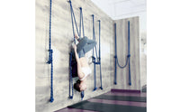 Stretch Wall Rope Easy to Install Stretch Rope with Buckles Stretch Aid Blue Inversion Assistant Adjustable for Yogis, Home Gym