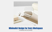 Adhesive Desktop Pen Holder, Multi-Functional Office Organizer, Minimalist Storage Tube, PP Material