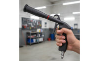 Car Interior Cleaning Handheld Air-Powered Cleaning with Brushes Powerful