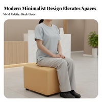 Irregular Shape sectional Curved Sectional Creative Design Upholstered Reception Bench Multiple Configurations Commercial Furniture Modern aesthetic for Patients, Visitors, Clinic, salon, Office, Lounge