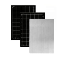 3 Pieces Gridded Mat Set Thin Die-Cutting Mat Set Replacement Plates Craft Tool