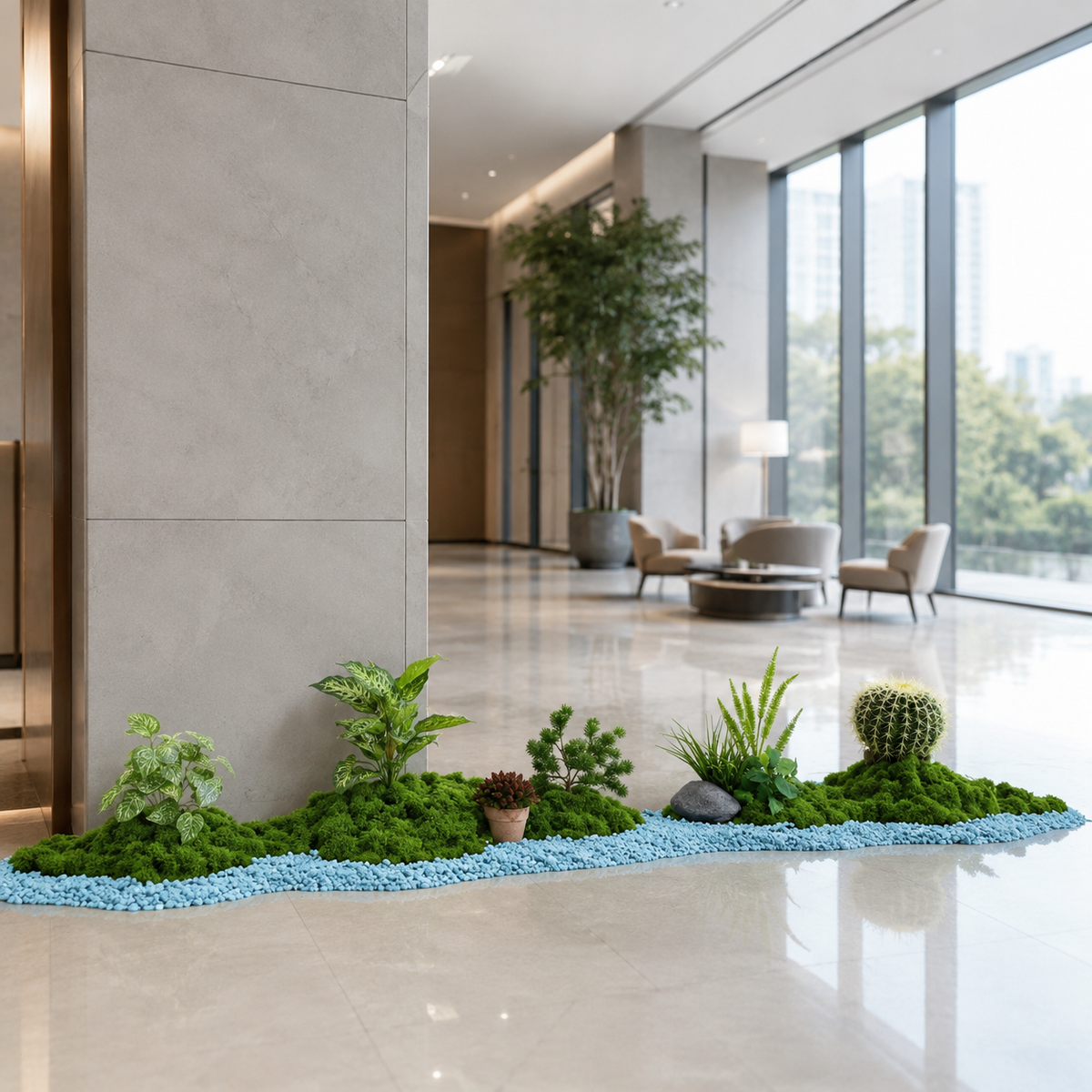 artificial plant landscape