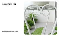 Indoor & Outdoor Use Multimulti-tier bloom Pot Stand Floor-Standing Tiered Planter Rack European and fashion Plant Holder Space-Saving for Gardeners, Apartment Dwellers, property owners, Balcony, Living Room, Bedroom, Corner