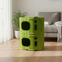 Scratch-Resistant Felt Cat Cave Sturdy Structure Felt Cat Hideaway Spacious Interior Easy to Clean for Corner