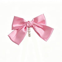 Decorative Bow Car Seat Back Hanging Hook Concealed Design Backseat Storage Hook Contour-Shaped Vehicle Accessory ABS Resin